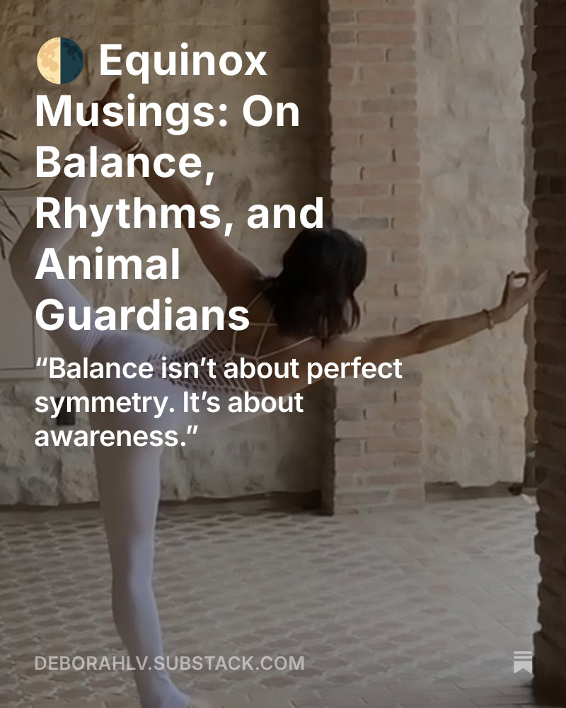 🌗 Equinox Musings: On Balance, Rhythms, and Animal Guardians
