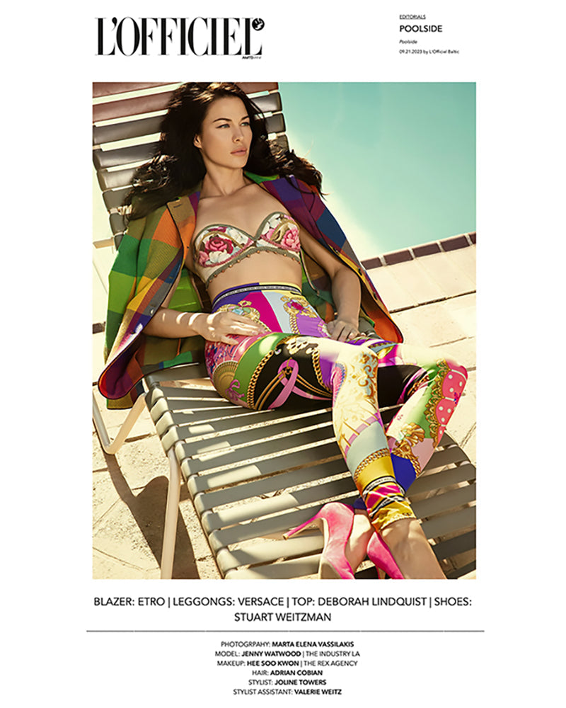 L'Officiel Baltic bustier feature