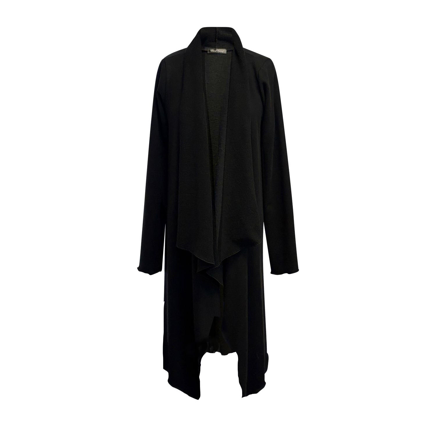 black french terry hemp wrap