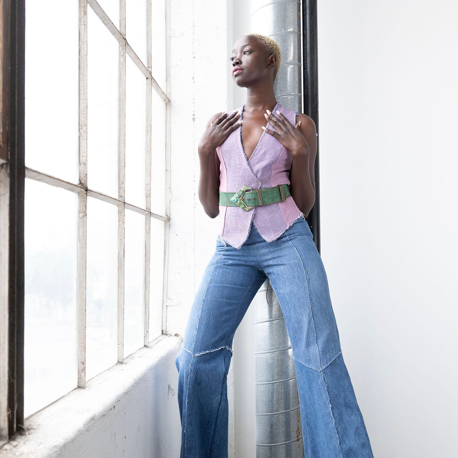 Jeanette vest cher jean