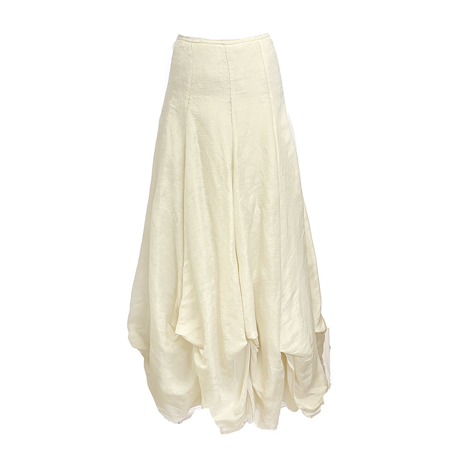Kate hemp silk organza skirt