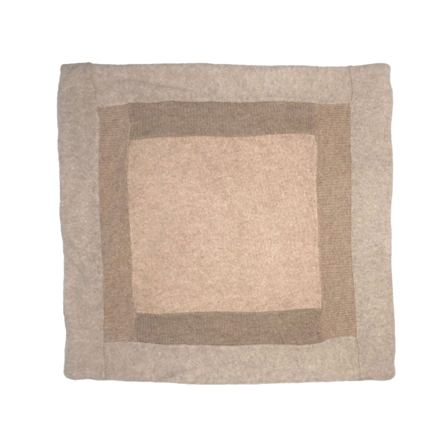 rose oatmeal cashmere pillow