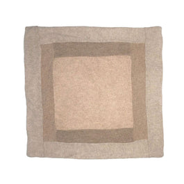 Oatmeal Rose Color Blocked Pillow + 18