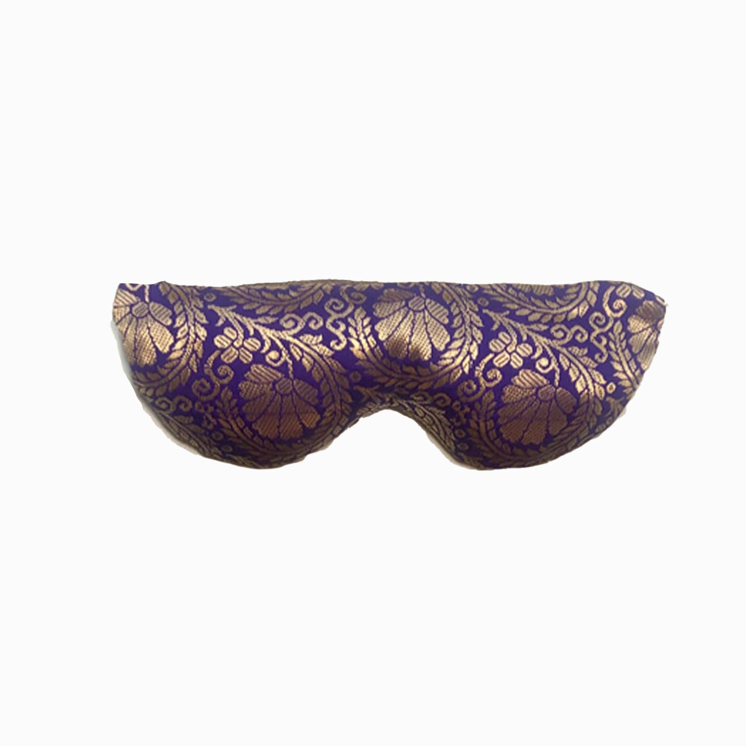 purple sari eye pillow