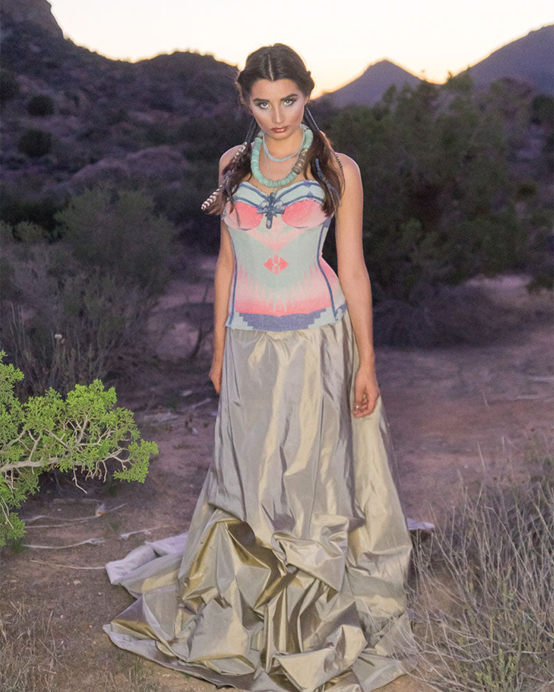 Sequoia Bustier-Vintage Trading Blanket