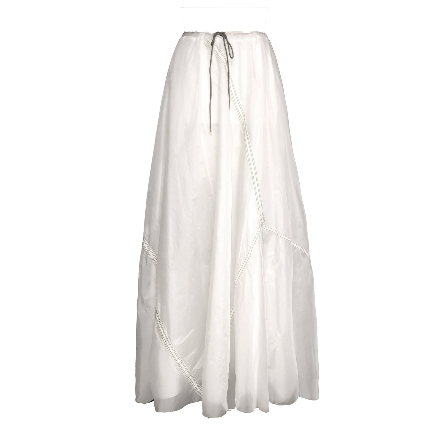 Amy parachute skirt white