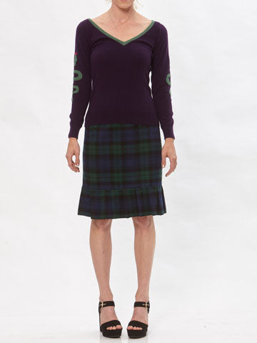 Kristin Plaid Skirt