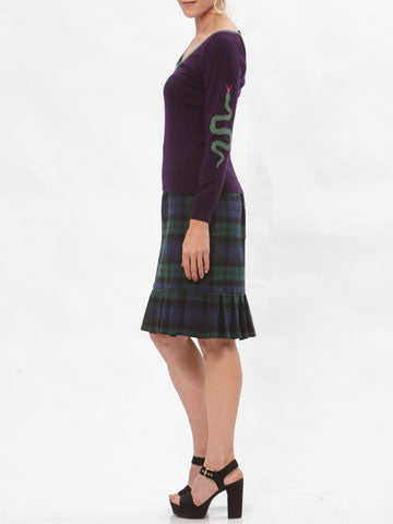 Kristin Plaid Skirt