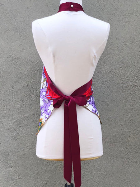halter top back
