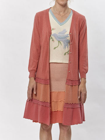 Knee Length Sweater Coat