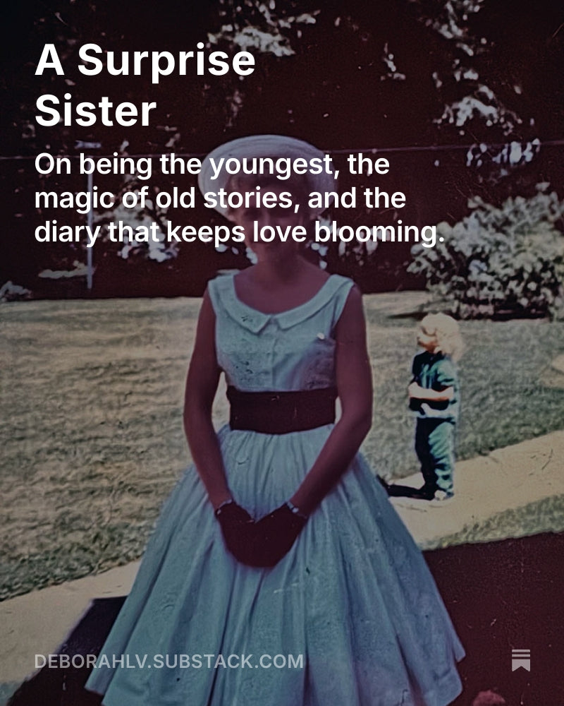 a surprise sister, birthday story on substack
