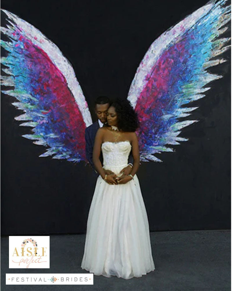 Aisle Perfect & Festival Brides Feature: Vintage Beaded Silk Bridal Gown