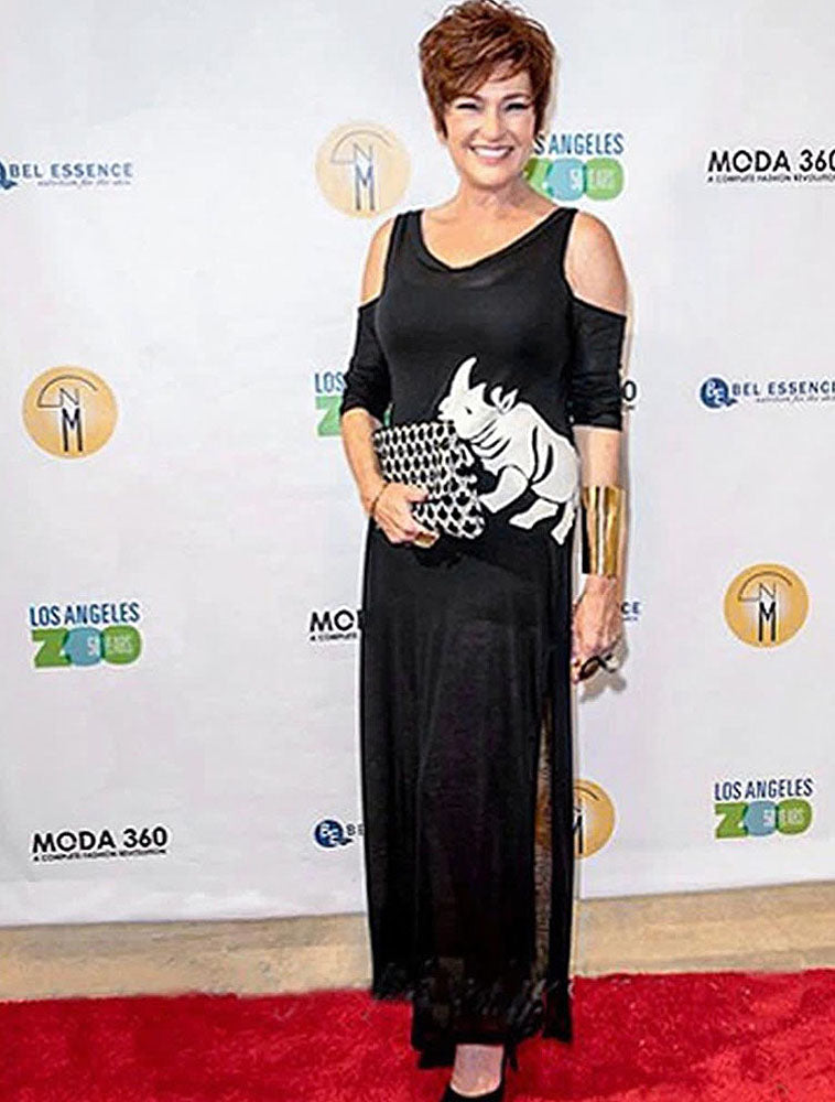 carolyn hennesy n green queen by deborah lindquist  moda 360 fashion show