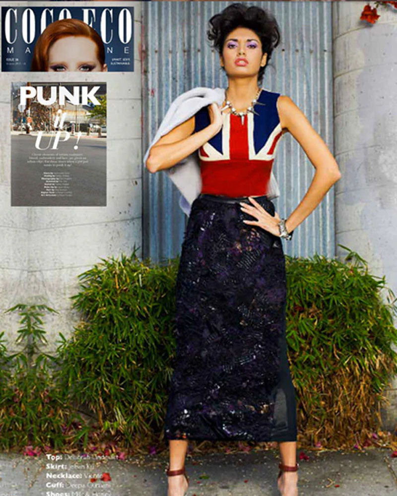 coco eco punk union jack cashmere