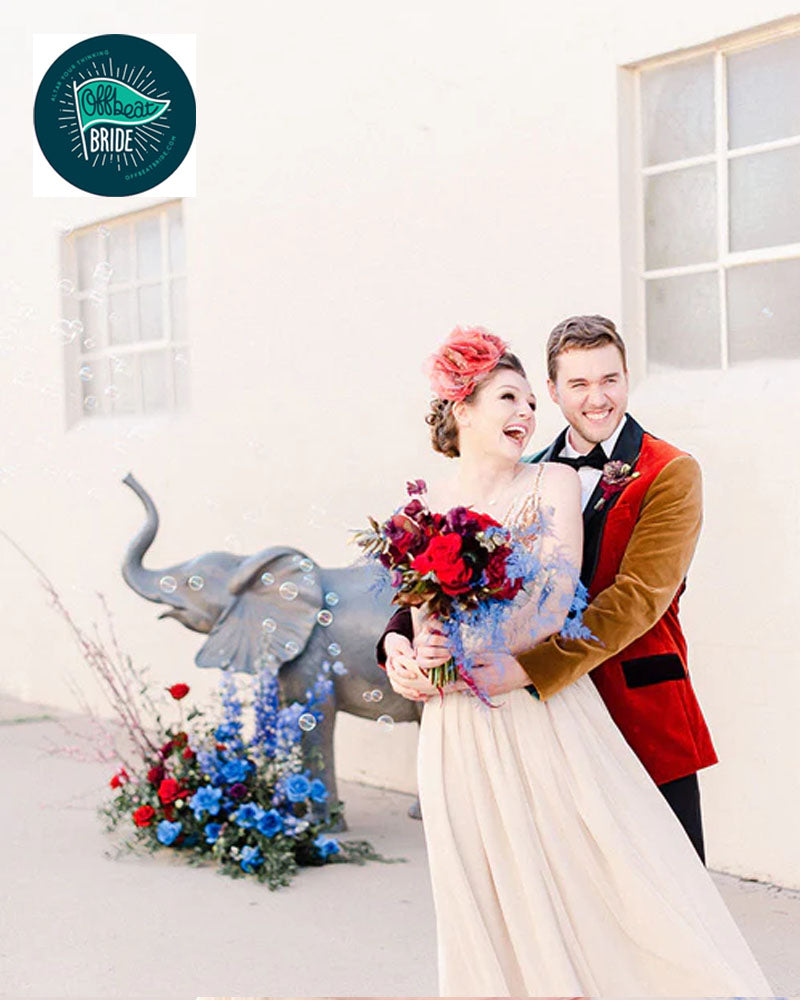 Dumbo-Inspired Wedding Feature on Offbeat Bride