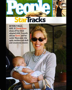 Sharon Stone cashmere sweater people magazine