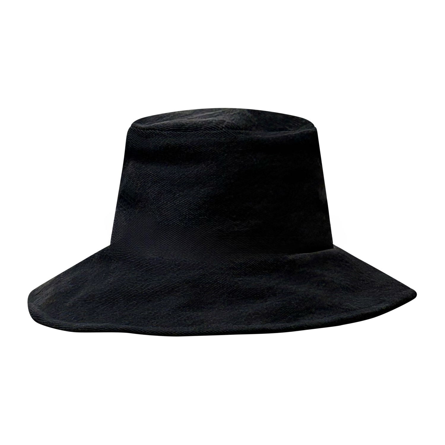 Black denim bucket 
Hat