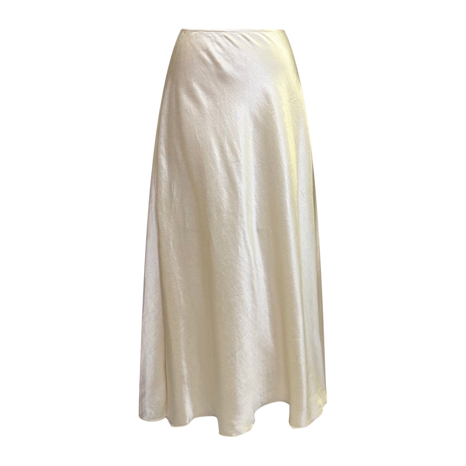 Katherine Skirt-Hemp/Silk-Creme