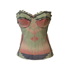 Sequoia Bustier-Vintage Trading Blanket