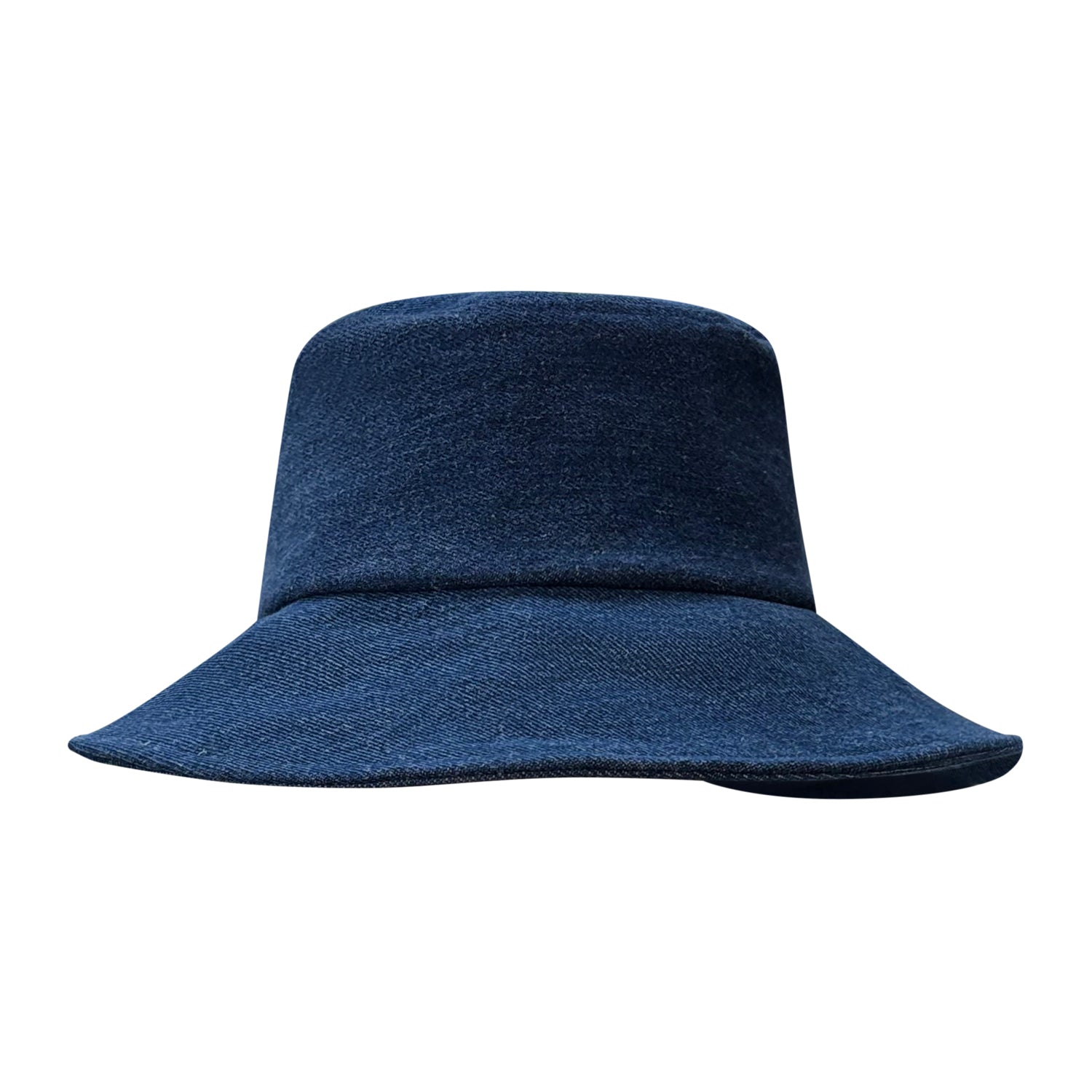 Dark blue denim bucket hat
