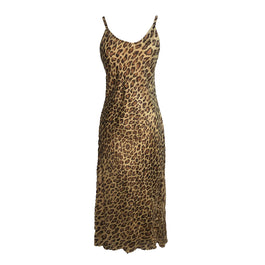 Loretta Leopard Slipdress