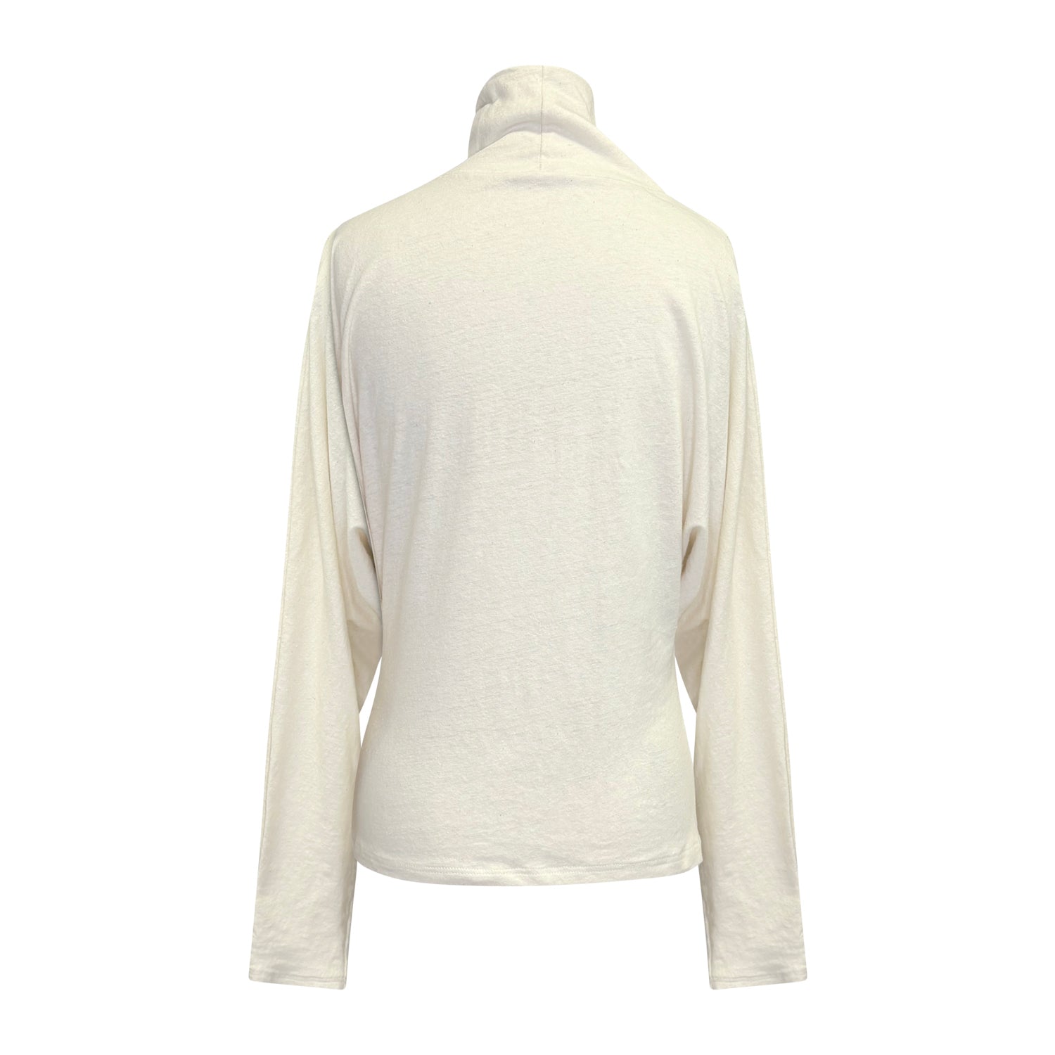 back Hemp cotton dolman turtleneck – 