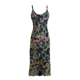 Floriana Slipdress-Monet Print Silk Chiffon