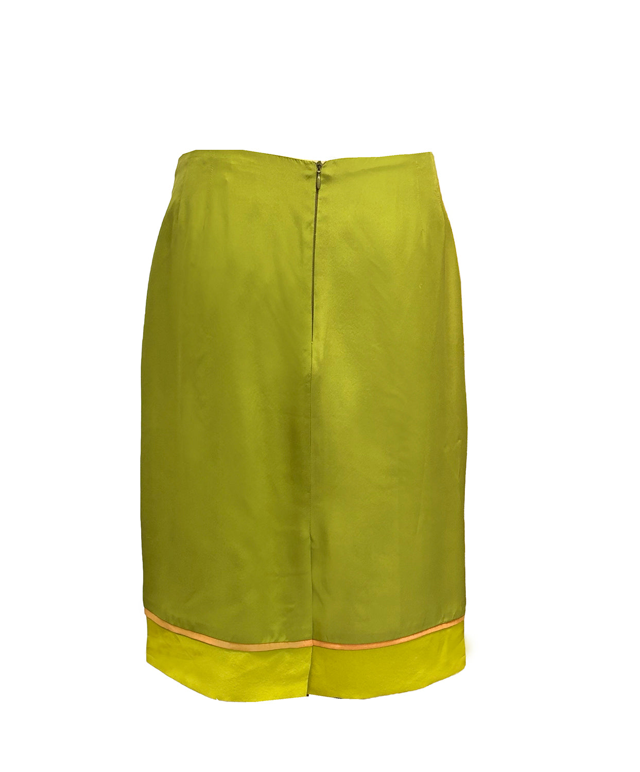 Grace Skirt Green Floral back