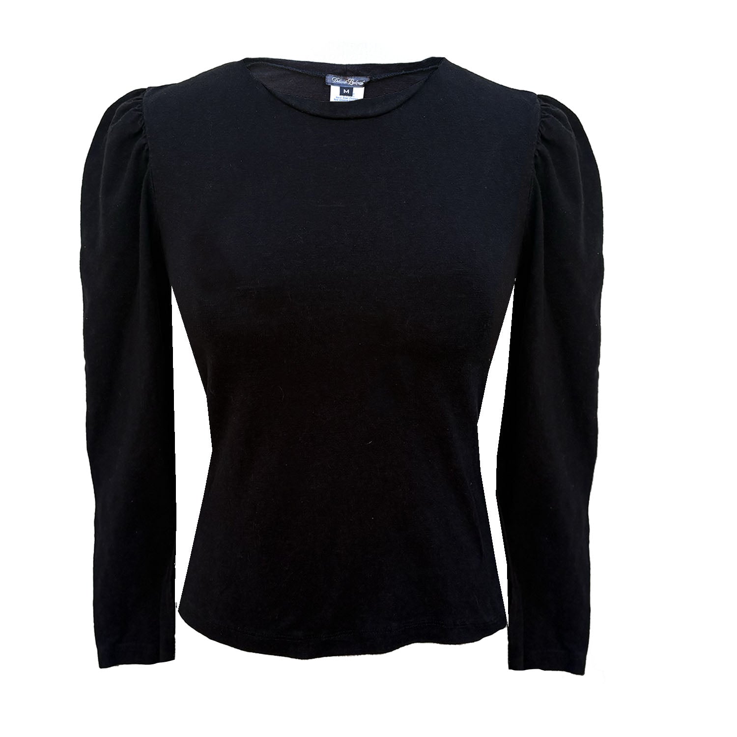 long sleeve hemp tshirt with puffy sleeves.