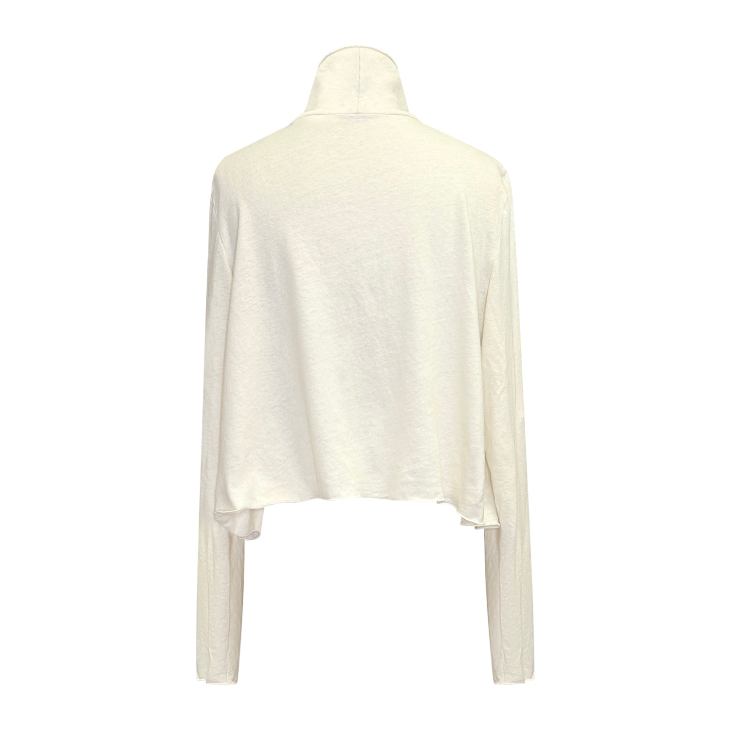 White hemp cotton flutter wrap