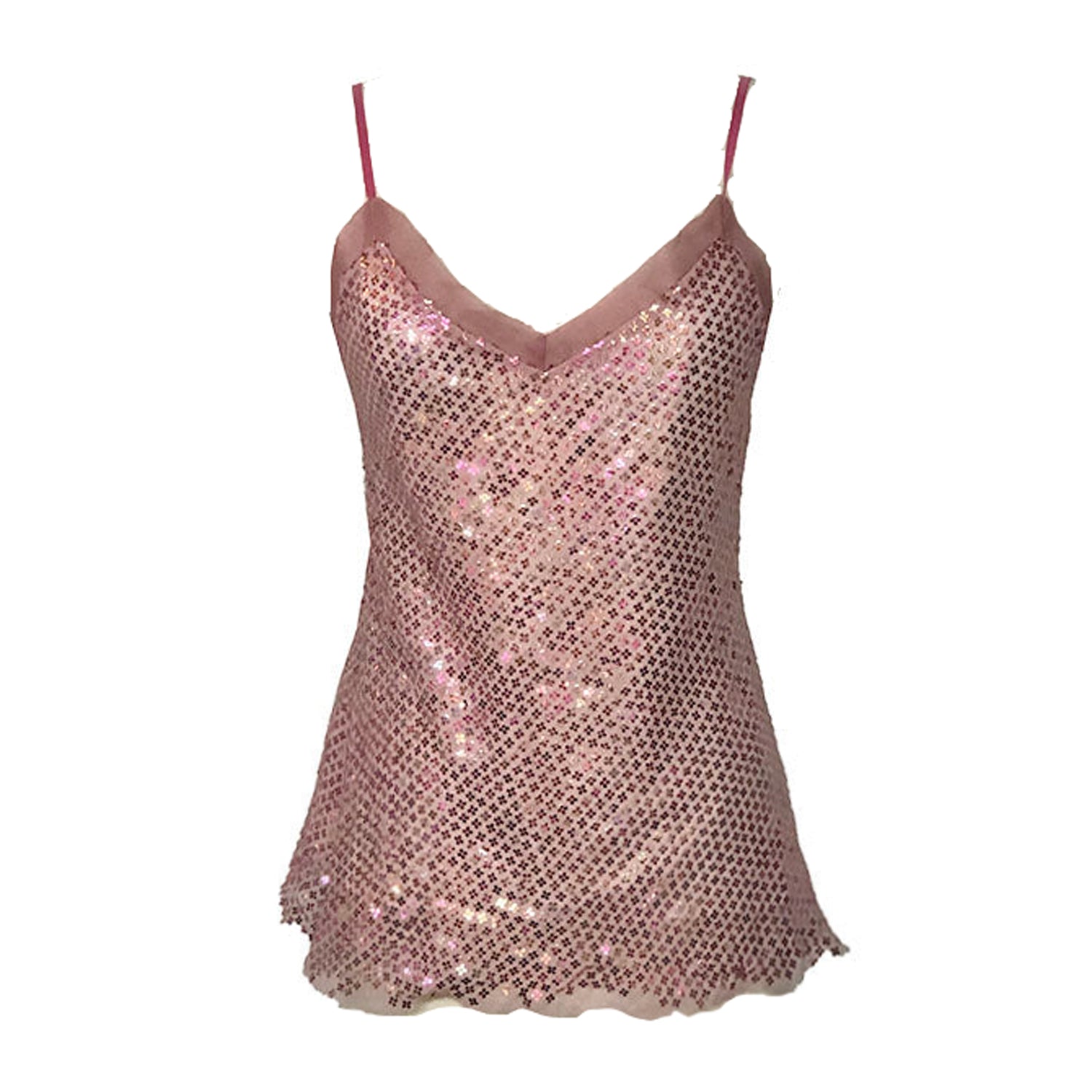 Camisole-Pink Sequin