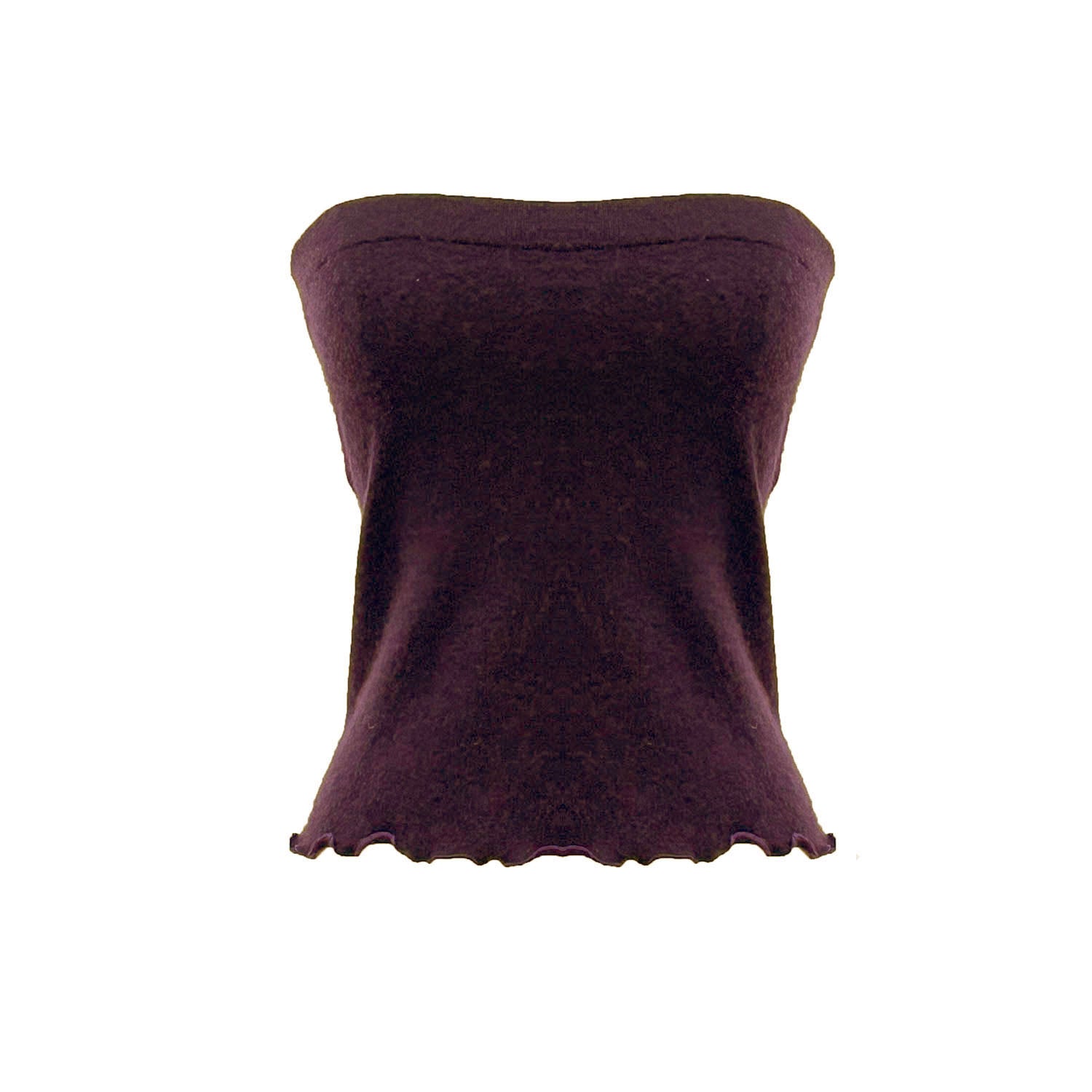 Tonya Tube Top-Burgundy
