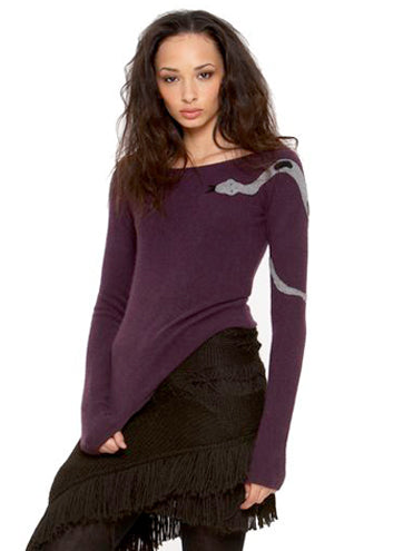 Long Sleeved Snake Sweater